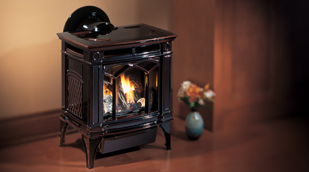 Regency H15 Hampton Gas Free Standing Stove in brown